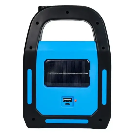 Powermaster HB-9707A-2 3 Kademeli USB Çıkışlı Şarjlı Solar Lamba resmi