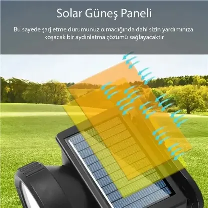 Powermaster WH-8868B Solar Kafa Lambası resmi