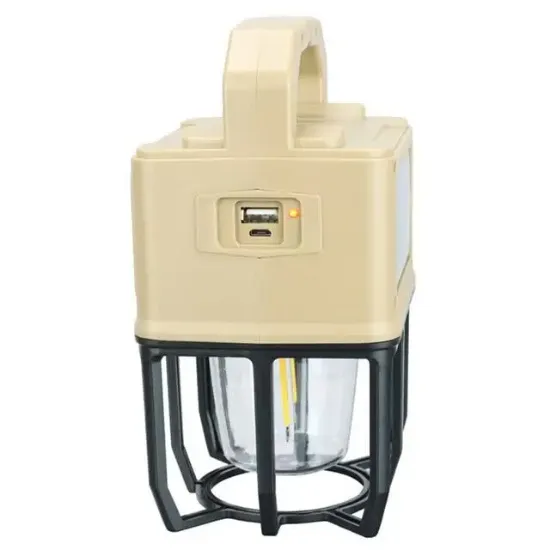 PowerMaster PM-26459 3 Modlu Beyaz - Filament Solar Masa - Kamp Lambası - El Feneri resmi