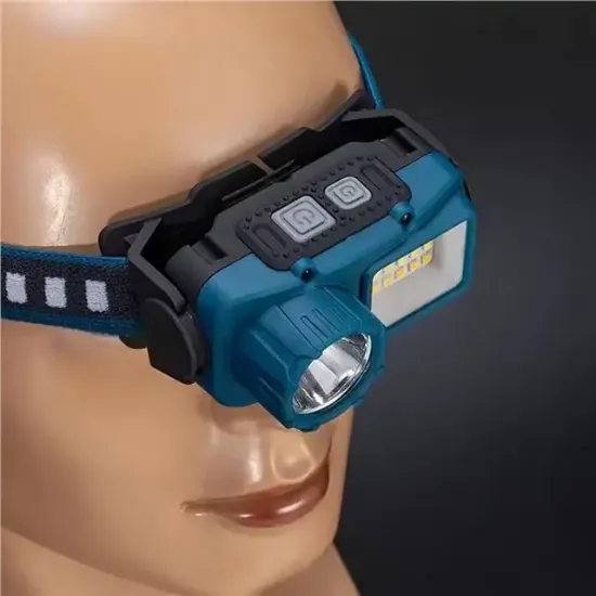 PowerMaster S02 Siyah Sensörlü Kafa Lambası resmi