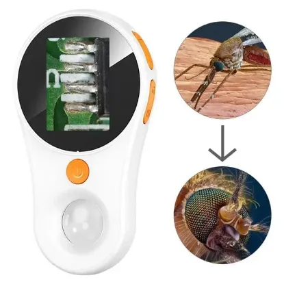 PowerMaster PM-26234 Dijital Macro Kameralı Profesyonel Tamirci Mikroskop 500X Büyütme resmi