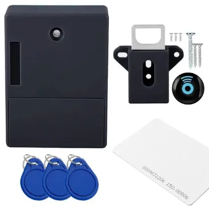 PowerMaster PM-26971 Gizli Çekmece Dolap RFID Kapı Güvenlik Kilidi resmi
