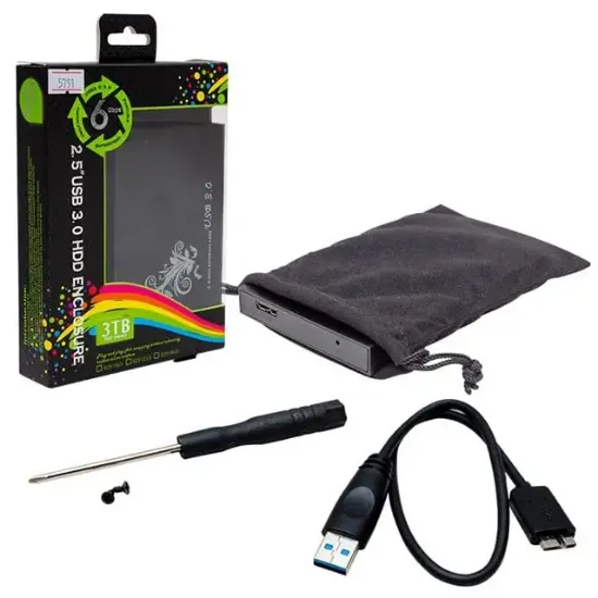 Powermaster PM-5791 Harici 2.5'' USB 3.0 Sata Harddisk Kutusu resmi