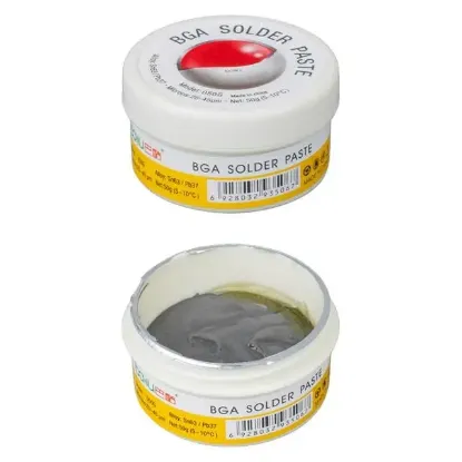 Baku BK-050G 50 Gram Sıvı Krem Lehim - BGA İşlemleri İçin Profesyonel Kalite, 25-45 Mikron resmi