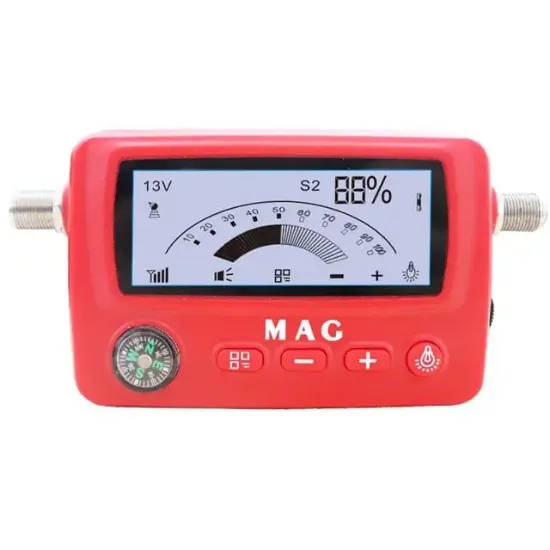 Mag MG-6303 LCD Ekranlı Dijital Uydu Bulucu resmi