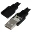 PowerMaster USB A Erkek Lehimlenebilir Model Soket (IC-264A) resmi