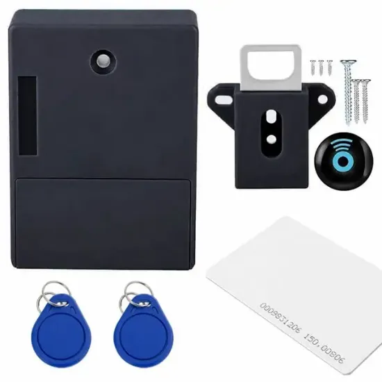 PowerMaster PM-26971 Gizli Çekmece Dolap RFID Kapı Güvenlik Kilidi resmi