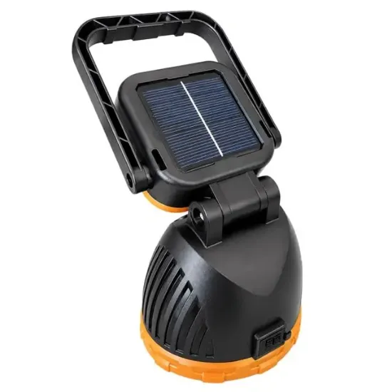 PowerMaster PM-8033C 6 Modlu EL Feneri Ve Işıldak Acil Durum Lambası 9 Cob Ledli Solar Şarjlı resmi