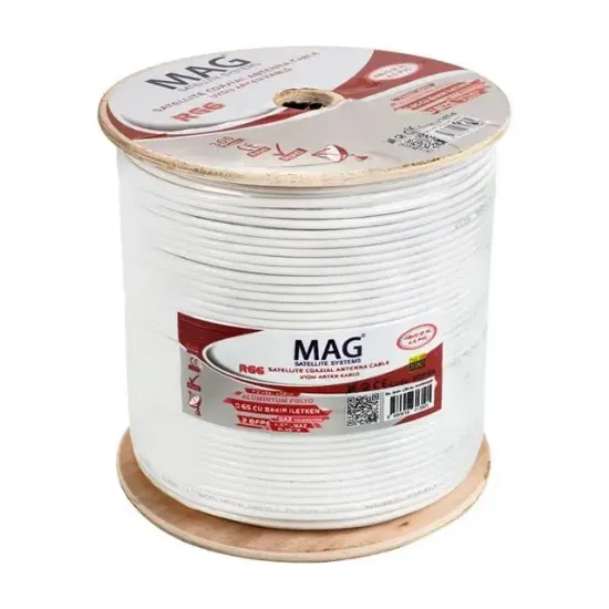 Mag RG59 Fa 300 Metre Mini Anten Kablosu resmi