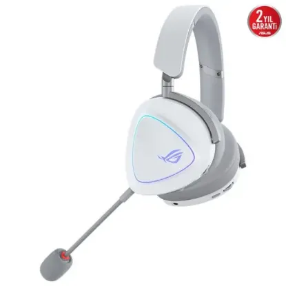 ASUS ROG DELTA II WIRELESS KULAKLIK BEYAZ resmi