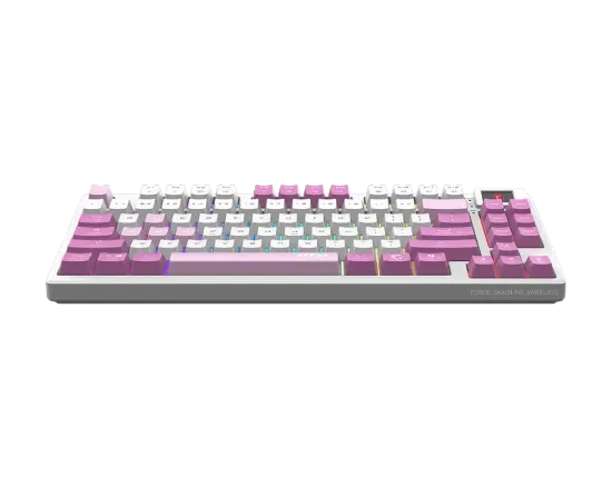 MSI FORGE GK600 TKL W VIOLET TR GAMING KLAVYE resmi
