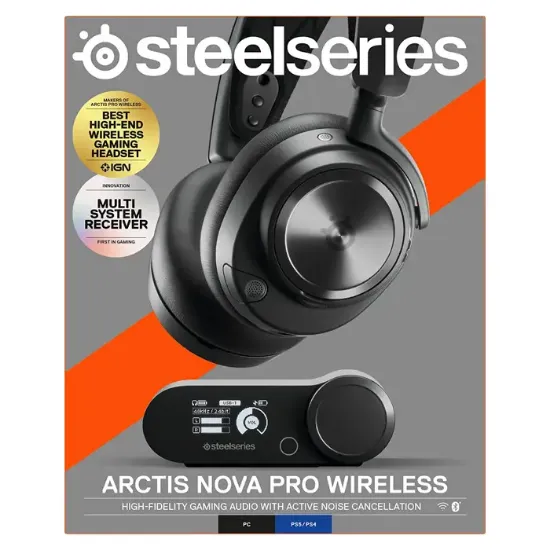 STEELSERIES 61520 ARCTIS NOVA PRO WRELESS KULAKLI. resmi