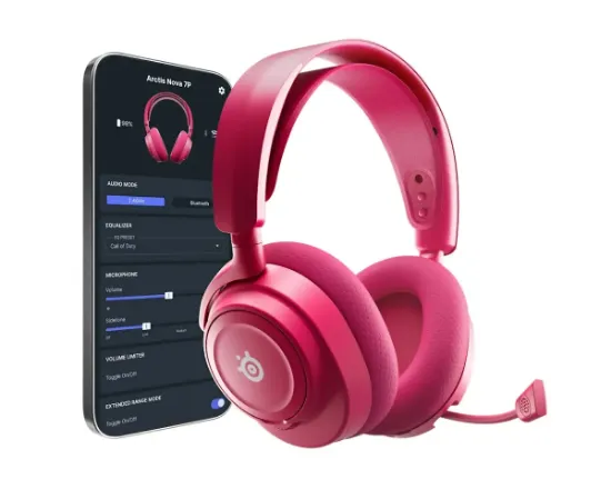 STEELSERIES ARCTIS NOVA 7P GEN 2 MAGENTA SSH61746. resmi
