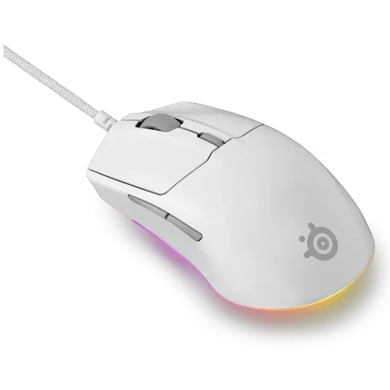 STEELSERIES RIVAL 3 GEN 2 BEYAZ 62516 resmi