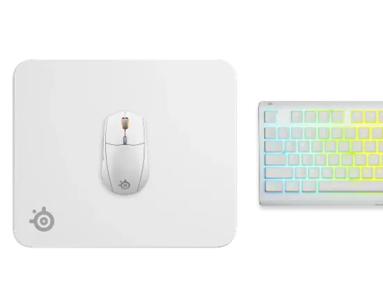 STEELSERIES QCK M BEYAZ 63461 resmi
