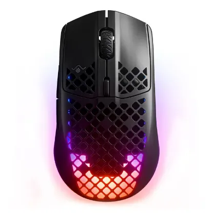 62612 STEELSERIES AEROX 3 ONYX WL MOUSE SIYAH resmi