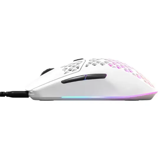 STEELSERIES AEROX 3 MOUSE SNOW 62603 resmi