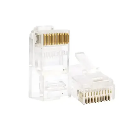 PowerMaster PM-25445 RJ45 10P/10C Soket (25 Adet) resmi