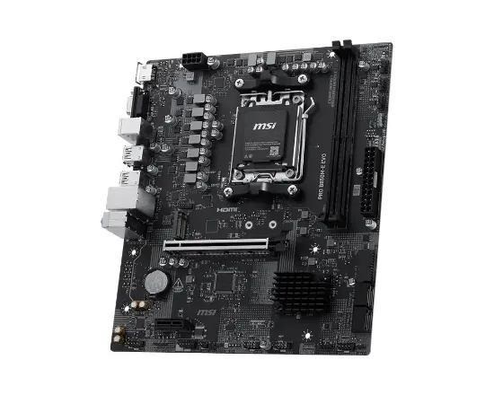 MSI PRO B850M-E EVO DDR5 ANAKART 8200MHz(OC) resmi