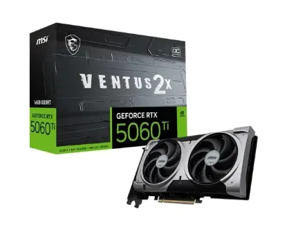 MSI GEFORCE RTX 5060 TI 16G VENTUS 2X OC PLUS resmi