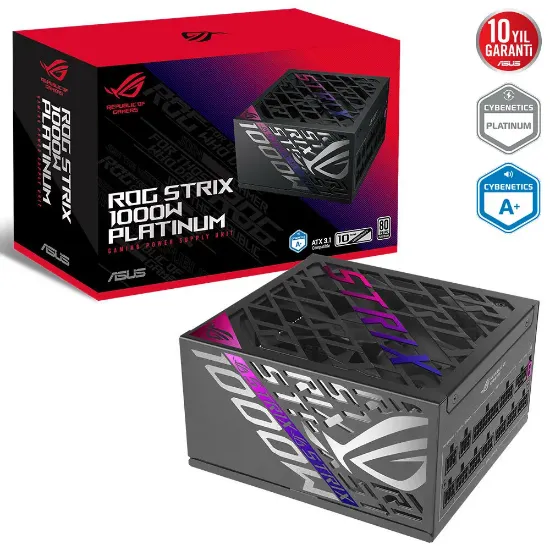 ASUS ROG Strix 1000P 1000W 80+ Platinum Full Modül resmi