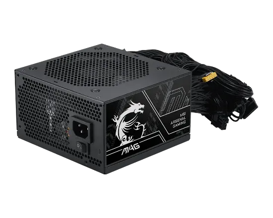 MSI MAG A850GL PCIE5 850W 80+GOLD POWER SUPPLY resmi