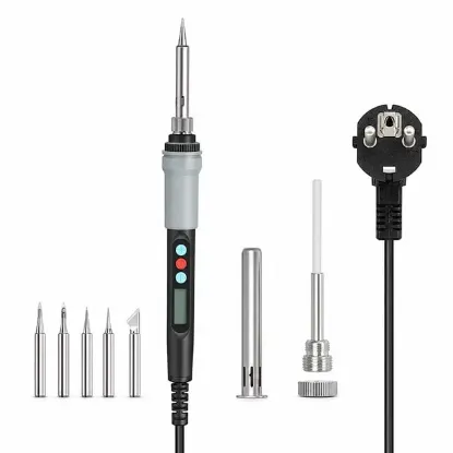 Powermaster PM-37867 90W Dijital Ayarlanabilir Isılı Lehim Makinesi Kalem Havya resmi