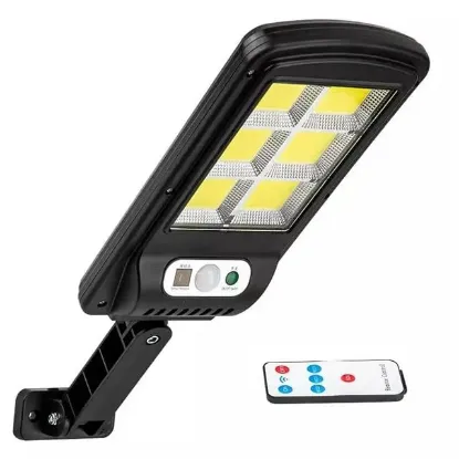 Powermaster W756-6 Hareket Sensörlü 3 Modlu Uzaktan Kumandalı 6 Cob Ledli Solar Lamba resmi