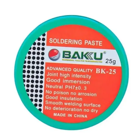 Baku BK-25 Lehim Pastası 25 Gr. resmi