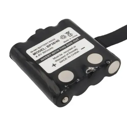 Powermaster BP38/40 NI-MH 4.8 Volt 700mAh Cobra Telsiz Pili Şarj Edilebilir Şarjlı 4xAAA resmi
