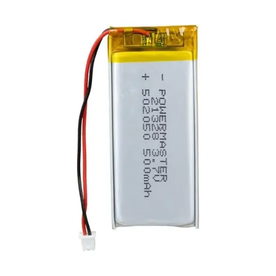 PowerMaster 502050 3.7 Volt 500 Mah Lityum Polimer Pil resmi