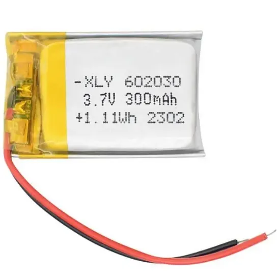PowerMaster XLY-602030 3.7 Volt 300 Mah Lityum Polimer Pil resmi