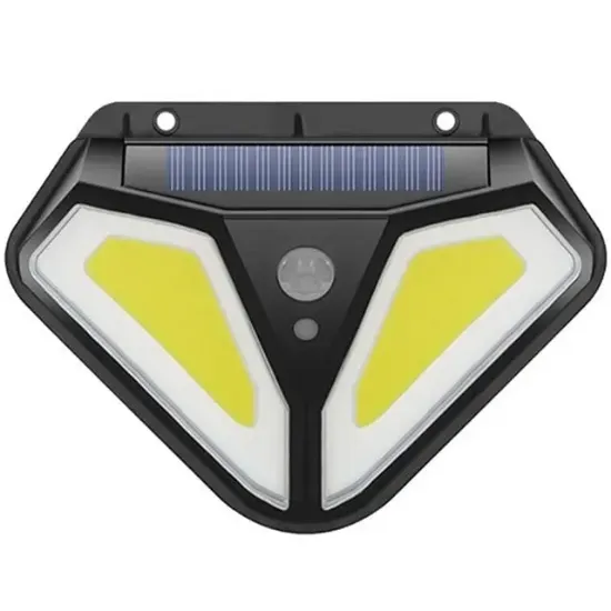 Powermaster LF-1728B Çok Fonksiyonlu 3 Modlu Hareket Sensörlü 50 Cob Ledli İndüksiyon Duvar Lambası resmi