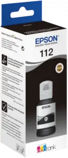 EPSON 112 SIYAH MUREKKEP SISE C13T06C14A resmi