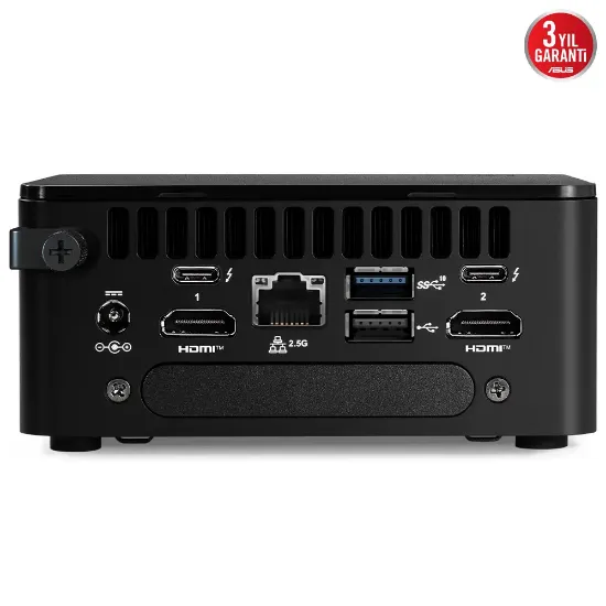 ASUS NUC13 PRO SLIM KIT  INTEL CORE I7-1360P BAREBONE FDOS MINI PC  RNUC13ANKI700002I resmi