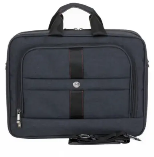 PLM SANTORİ NOTEBOOK ÇANTASI SİYAH 15.6" resmi