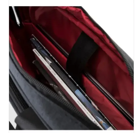 PLM SANTORİ NOTEBOOK ÇANTASI SİYAH 15.6" resmi