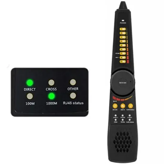Novacom NVC-LT200 3'' Lcd Ekranlı Tdr Metraj - Pse Voltaj - Network Kablo Test Cihazı resmi