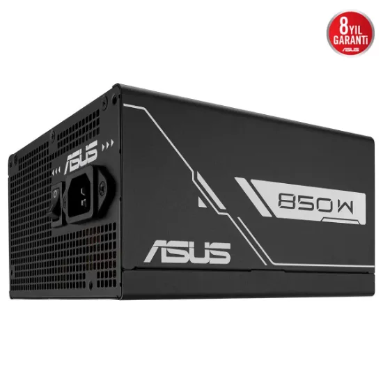 ASUS PRIME 850G 850W GOLD 80 PLUS FULL MODULER GAMIN GÜÇ KAYNAĞI resmi