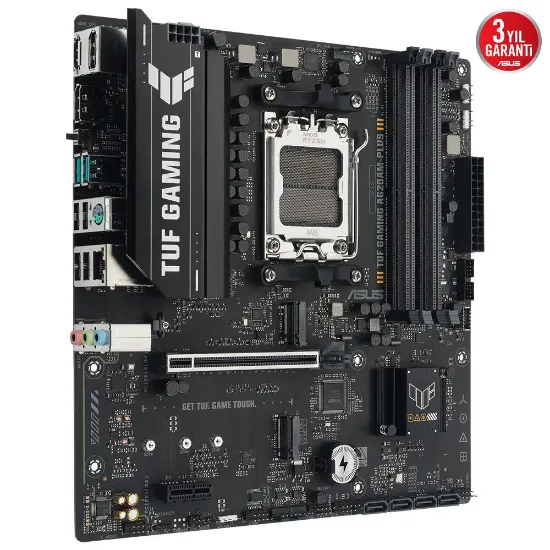 ASUS TUF GAMING A620AM-PLUS 7600MHZ(OC) DDR5 2xDP HDMI ÇİFT M2 USB3.2 AURA RGB 2.5GBİT LAN mATX resmi