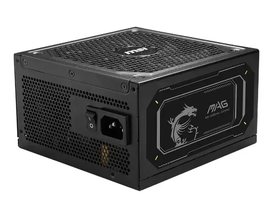 MSI MAG A1000GL PCIE5 II 1000W 80+ GOLD SİYAH FULL MODULER GÜÇ KAYNAĞI resmi