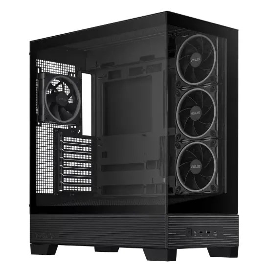 ASUS A31 PLUS TG ARGB SİYAH USB 3.2 ATX MID-TOWER GAMING KASA resmi