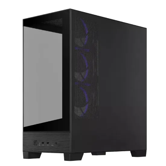 ASUS A31 PLUS TG ARGB SİYAH USB 3.2 ATX MID-TOWER GAMING KASA resmi