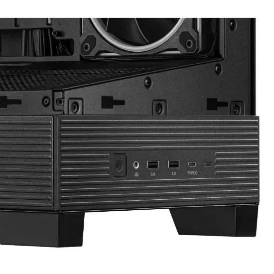 ASUS A31 PLUS TG ARGB SİYAH USB 3.2 ATX MID-TOWER GAMING KASA resmi