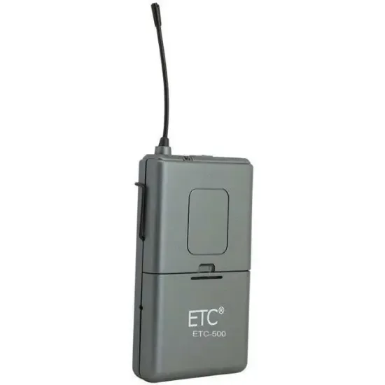 ETC-500 Yedek Yaka Telsiz Mikrofonu resmi