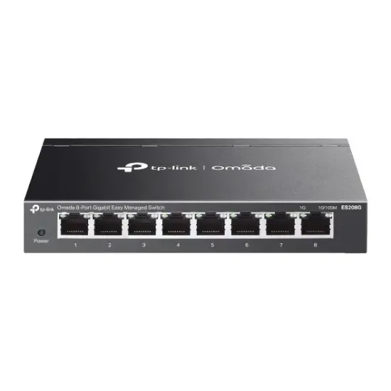 TP-LINK ES208G 8PORT KOLAY YÖNETİLEBİLİR SWITCH resmi