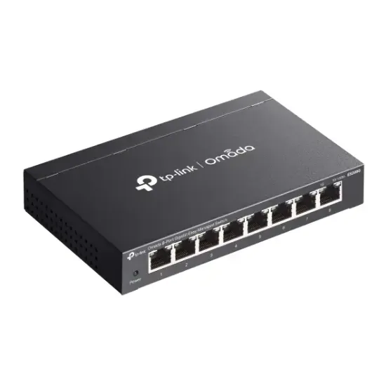 TP-LINK ES208G 8PORT KOLAY YÖNETİLEBİLİR SWITCH resmi