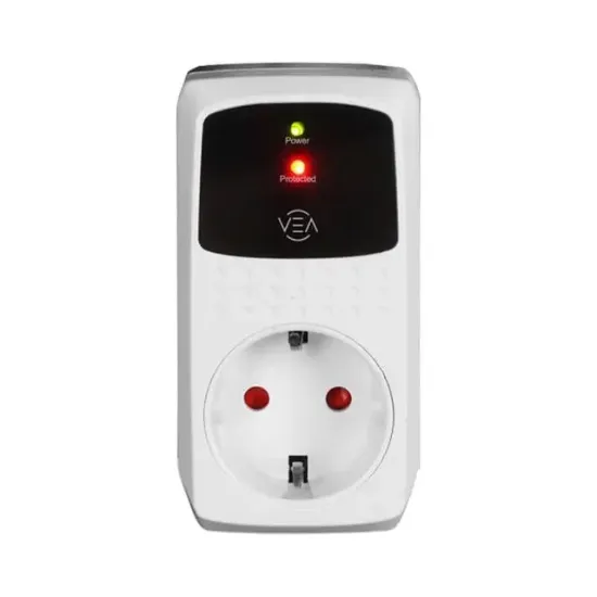 Vea VE-25532 16A 4000W Tekli Akım Korumalı Priz Aşırı Yüksek Gerilim resmi