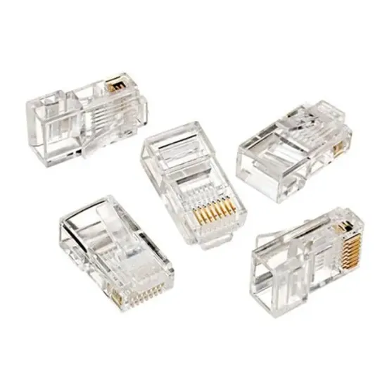 S-Link RJ-45 Utp Konnektör Jack 100 lü Paket     SL-COB8P resmi