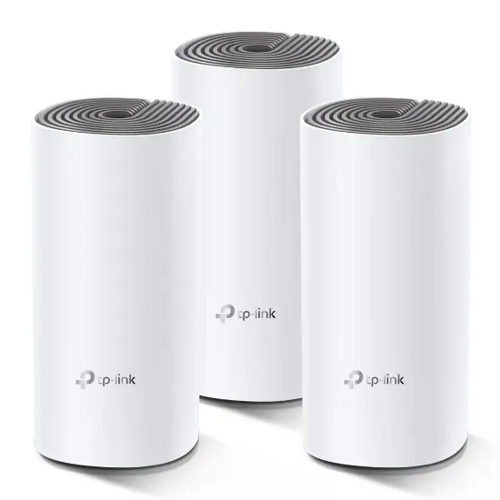 TP-LINK DECO E4 AC1200 2PORT ROUTER(ÜÇLÜ) resmi